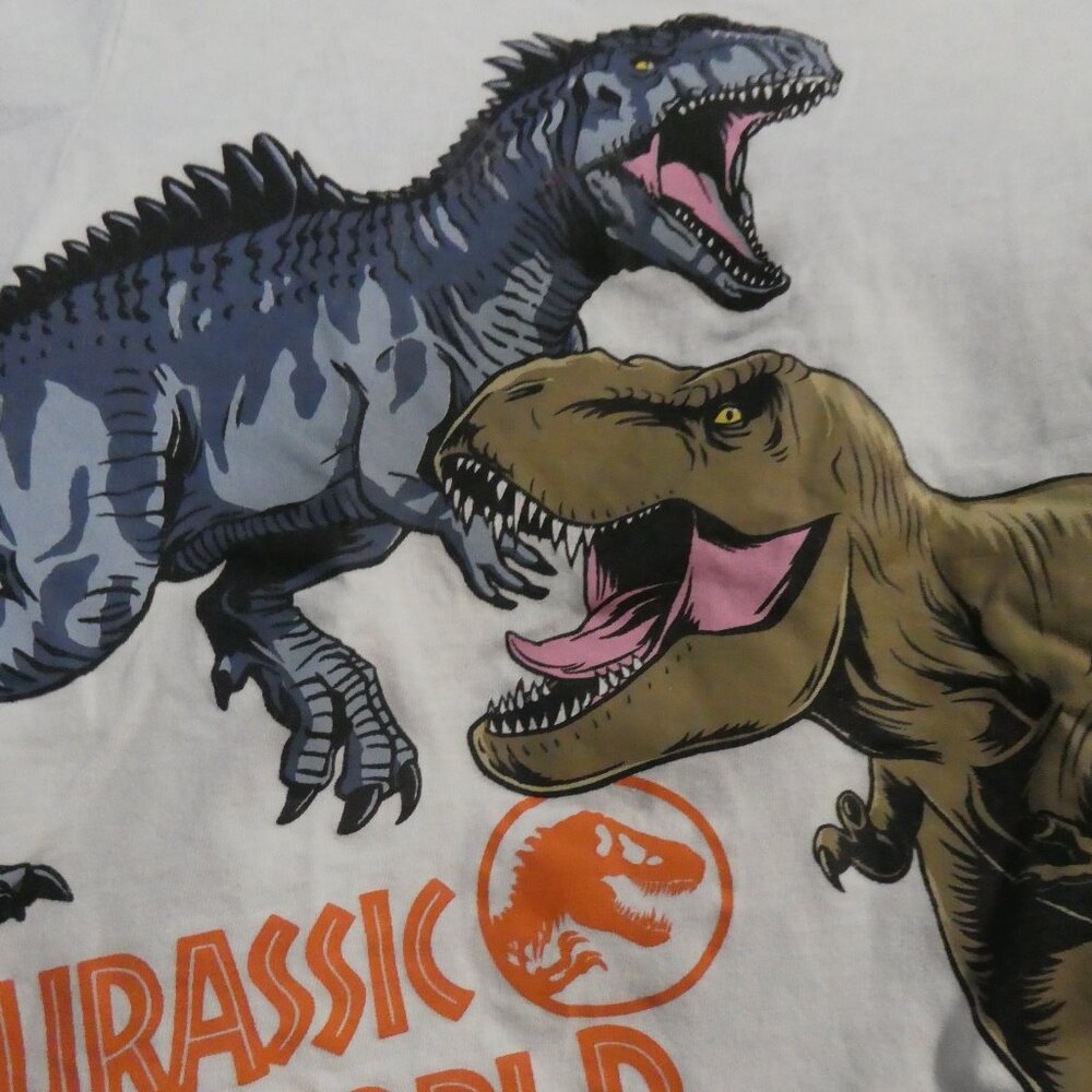 H&M - Jurassic World | 2T | Toddler's White Short Sleeve Jurassic World T-Shirt